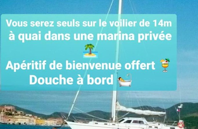 SEULS sur un voilier de 14 m.Le Bateau de Pat