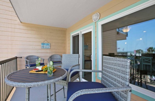 Shell We Dance! Updated, Stylish Condo with Beach View, Resort Pool and Hot Tub!