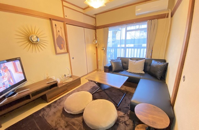 Shibuya Japanese-style room 2DK small up to family 4 parsons + Pocket Wifi