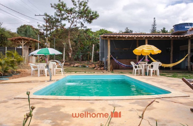 Sitio em Jaboticatubas com piscina e lazer