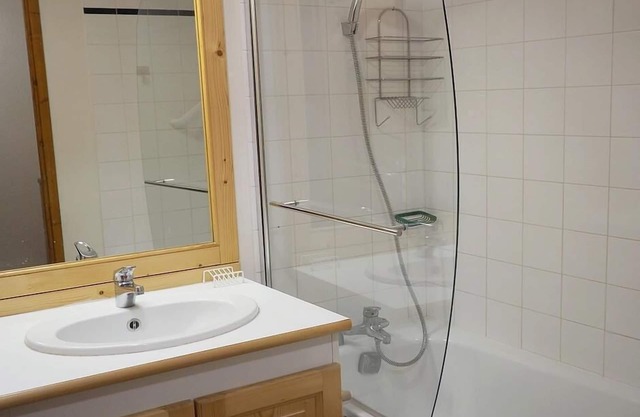 Ski-in/ski-out & foot of the slopes, 5th floor, balcony, tv, ski locker, 40m², Les Menuires