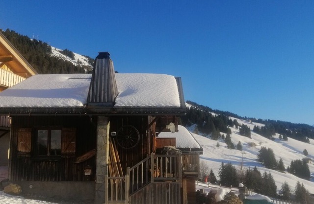 SKI LES SAISIES AUTHENTIQUE CHALET SAVOYARD