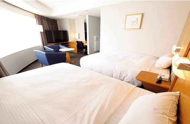 Smoking Deluxe Twin Room only Smile Value Stay/Osaka Ōsaka