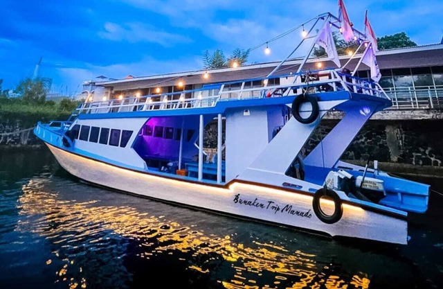 Soothing boat rental in Manado for a tranquil getaway