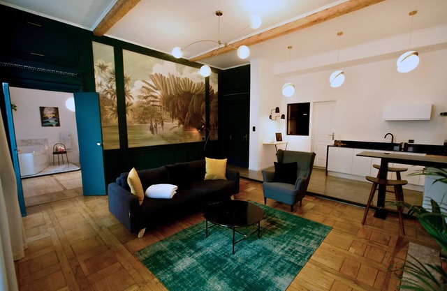 Spacieux Appartement Spa Balnéo Romantique