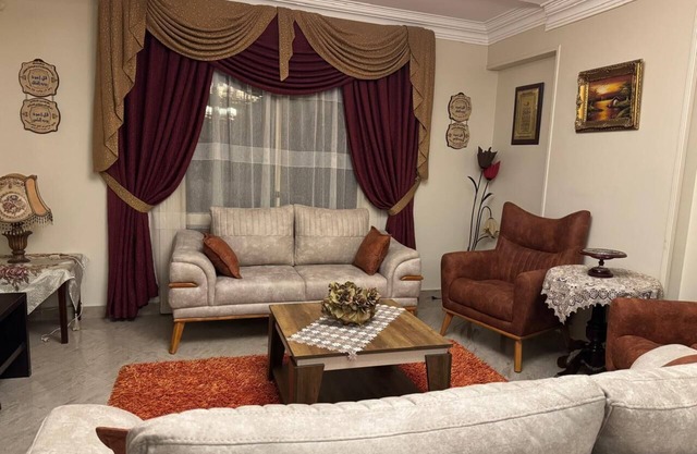 Spacious 3-bedroom apartment with AC, WiFi in Nasr City, Near Landmarks