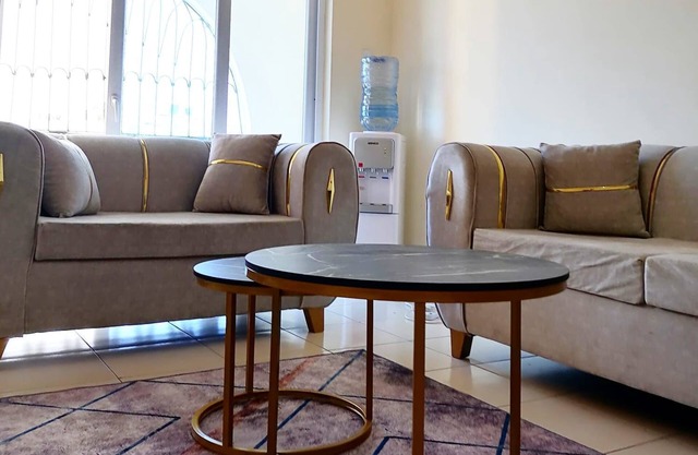 Spacious 3-bedroom apartment with fitness room, WiFi in marvelous Mtwapa