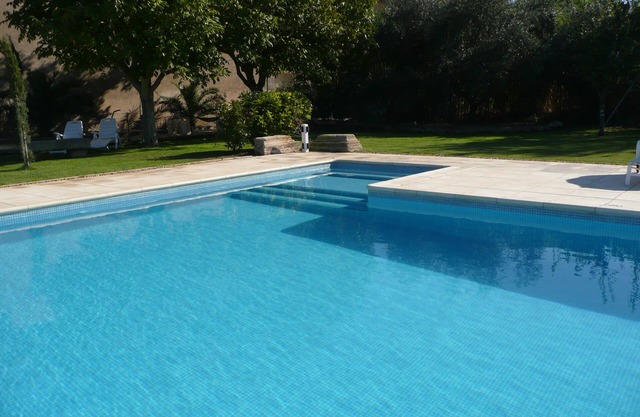 Spacious and gracious house with pool in delightful setting and large grounds