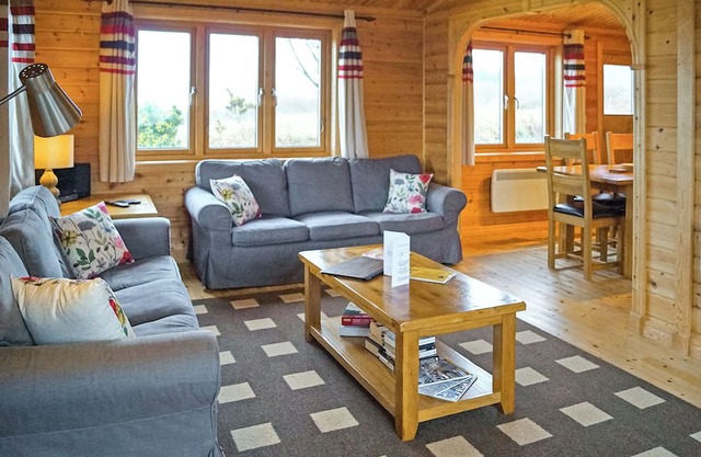 Spacious and luxurious lodge.
