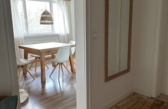 Spacious apartment with a balcony
