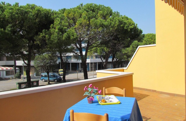 Spacious apartment with large balcony