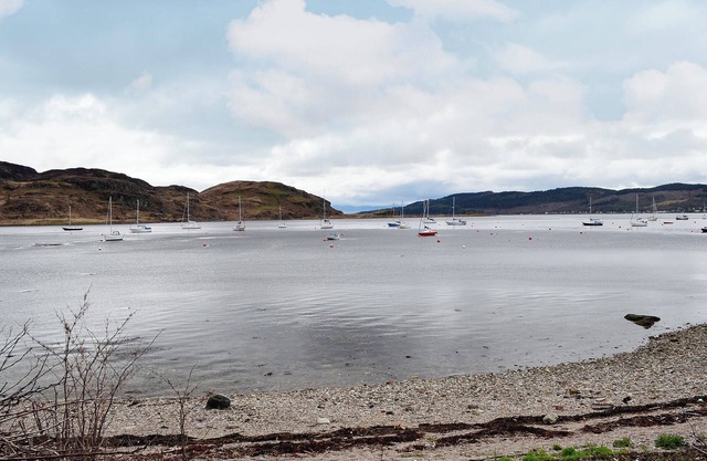 Spacious detached house for 8 only 200 metres from the sea front on the Cowal Peninsula.