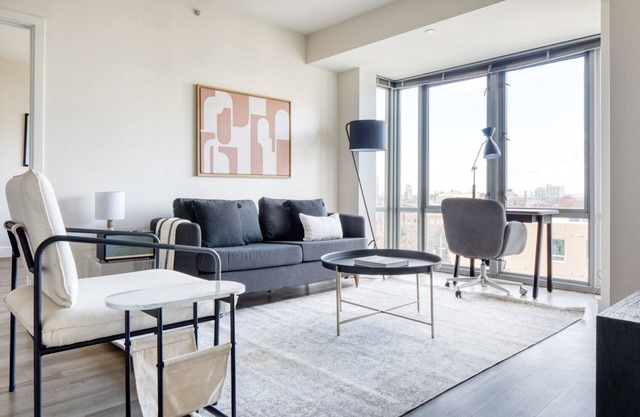 Spacious East Cambridge 2B2B w/W/D & Gym, steps from T, by Blueground