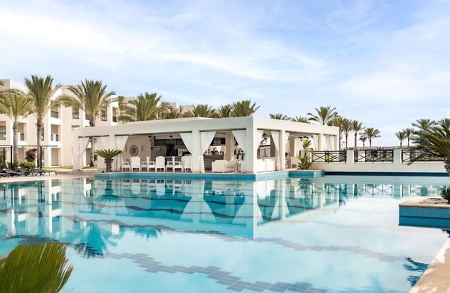 Spacious Oasis Near Almaza Bay with Free Breakfast and Exceptional Side Sea View