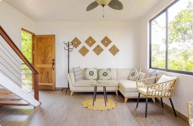 Spectacular Views Next to the Waterfall 2 Bedroom Apartment Sleeps 5, Montezuma