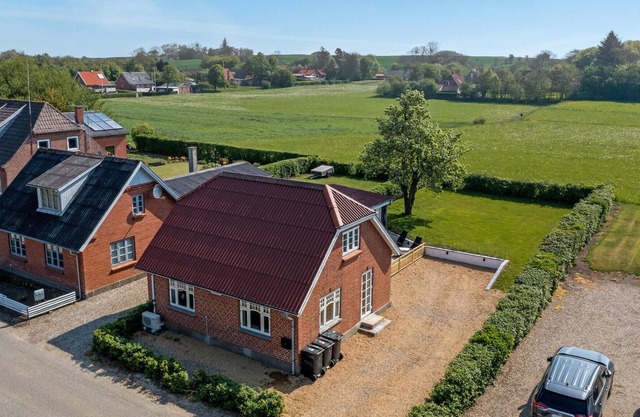 Spend an unforgettable vacation near the fjord in this comfortable vacation home.