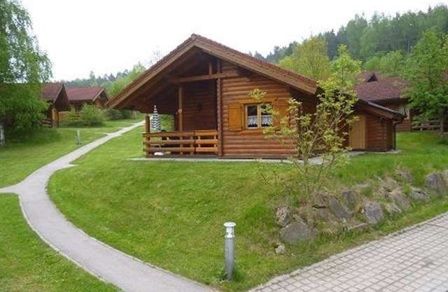 STA-16 - Fully equipped log cabin with terrace - Naturerlebnisdorf Stamsried im Bayerischen