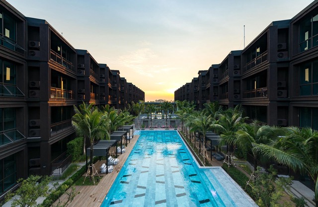 STD2-SW2 : 2 Bedrooms Suite with balcony-56sq.m.-Full Kitchen