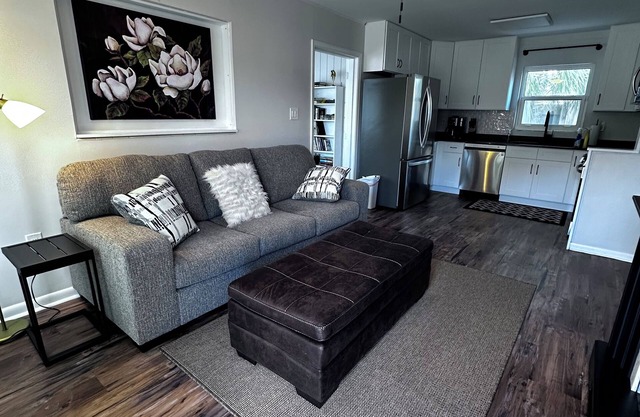 Steps to Beach and located in the heart of the Flagler Ave. district.