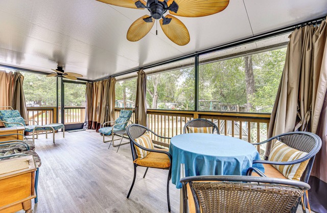 Steps to Lake Kerr: Home w/Pool & Hot Tub Access!