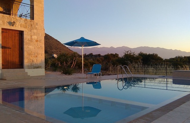 Stone Built Villa With Private Pool, Sea And Mountain Views