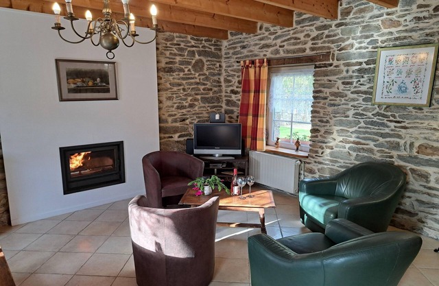 Stone House near Penze River and Morlaix Bay