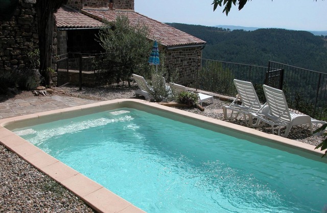 Stone Villa with Panoramic Views