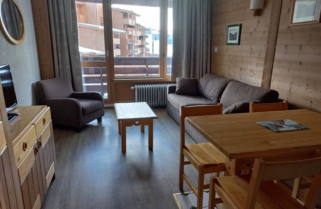 Studio 27m², South/West, 500m from slopes, Wifi, Pets allowed