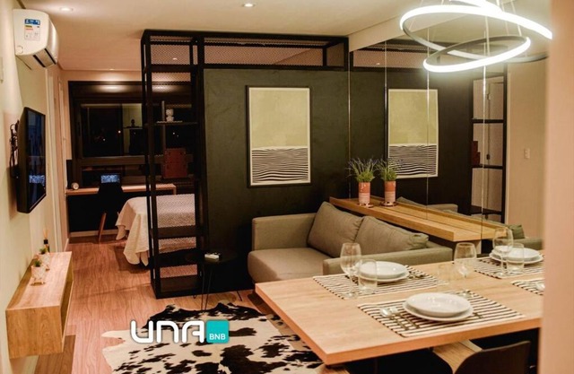 Studio 308 no Parque Una com garagem