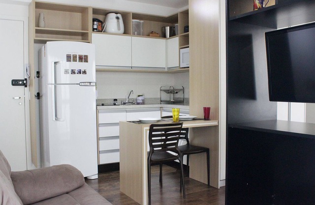 Studio Allianz Parque - AC + Garage + Netflix