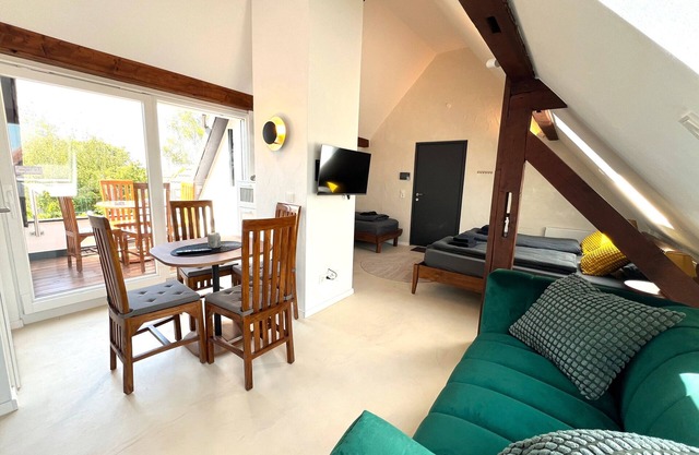 Studio Apartment '5 Min Zu Europapark-Idylle Am Fluß' with Balcony and Wi-Fi