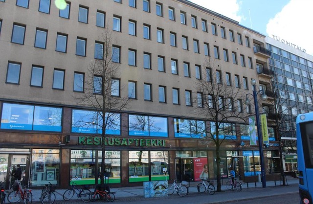 Studio apartment in Lahti city center - Aleksanterinkatu 11