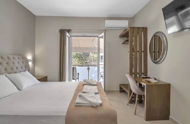 Studio Apartment 'K and A 2' with Balcony, Wi-Fi and Air Conditioning