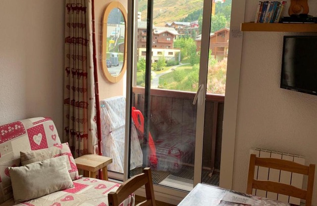 Studio avec Cabine aux Pieds des Pistes, Animaux Admis - FR-1-574-27