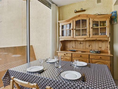 Studio cabine 4 pers, véranda, parking privé - Marseillan-Plage - FR-1-326-854