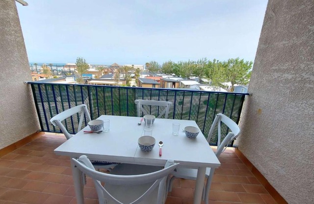 Studio Cabine Mezzanine, 6 Pers, Terrasse Sud, Près Quai, Parking Privé - FR-1-326-755