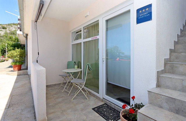 Studio flat with terrace and sea view Senj (AS-22576-b)