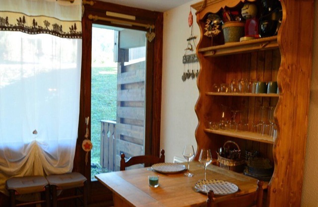 Studio for 4 people on the ground floor