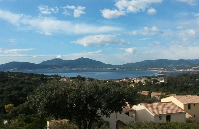 Studio on the heights of Porticcio, beautiful sea view, 5 min from the beaches
