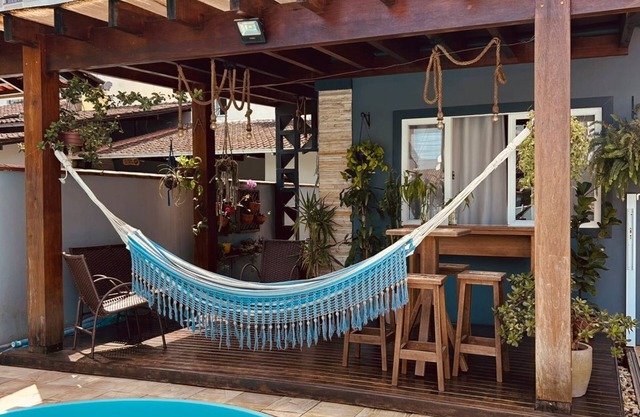 Studio with pool, close to BR-101 - pet friendly