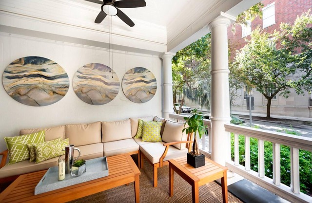 Stunning Downtown c.1890 Estate w/Wraparound Porch by Lucky Savannah