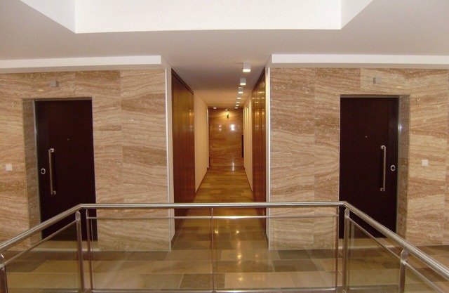 Stunning high spec apartment with heated pool