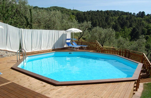 Stunning private villa with private pool, WIFI, A/C, TV, terrace and panoramic view, close to Lu.
