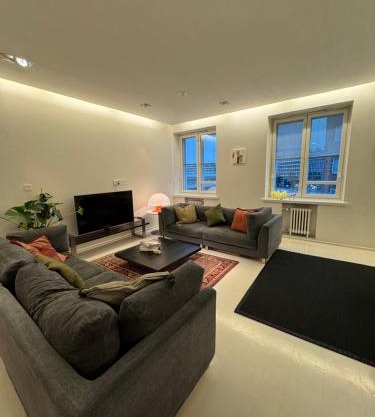 Stylish and spacious 85m2 Hakaniemi Apartment with Market Hall View Next to Metro