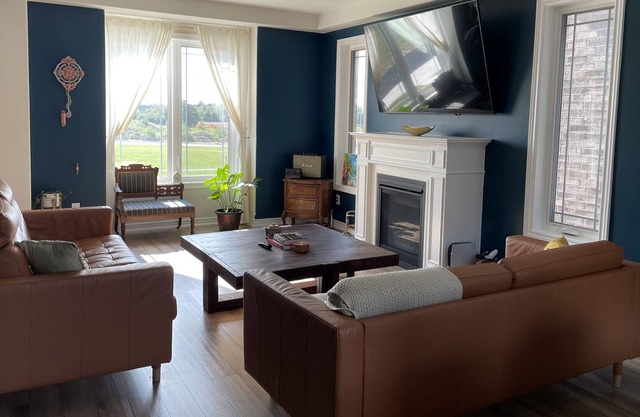 Stylish house with dedicated office room