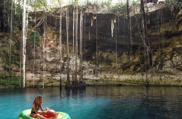 Suite en Cenote Secreto Maya con acceso al parque