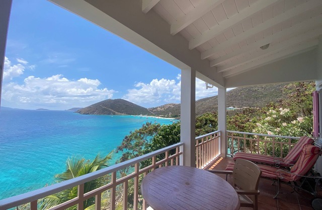 Sunset Villa West, charming Jost Van Dyke villa overlooking White Bay Beach
