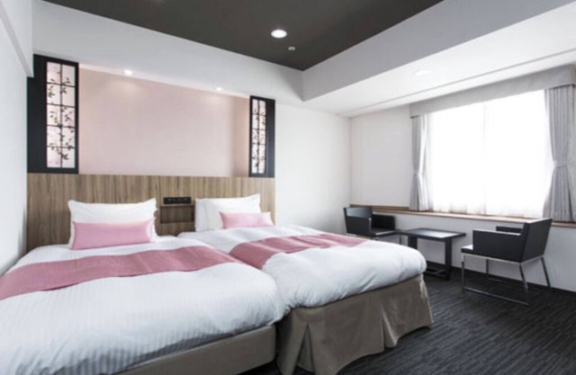 Super Studio Twin 1-bedroom in Apart-hotel in charming Shinjuku City