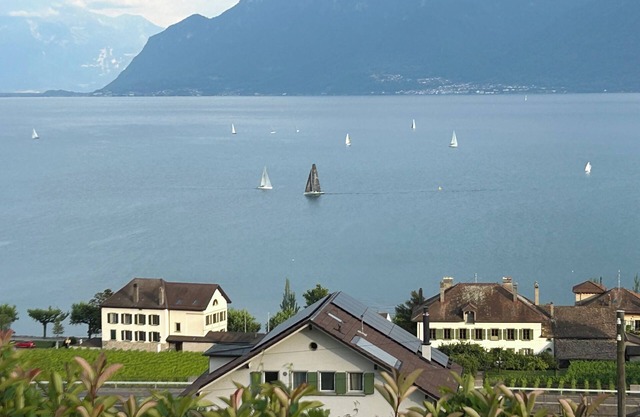 Superb apartment in Cully with lake view.
