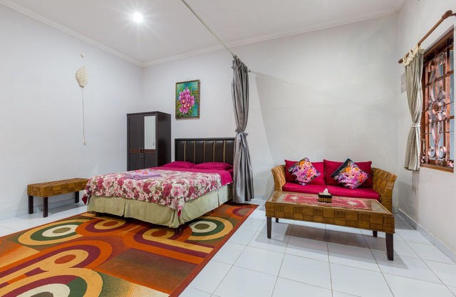 Superior Double Room set in Tranquil Canggu, 10 Minutes to Berawa Beach